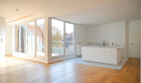 Stylish top floor in Friedenau 2 terraces