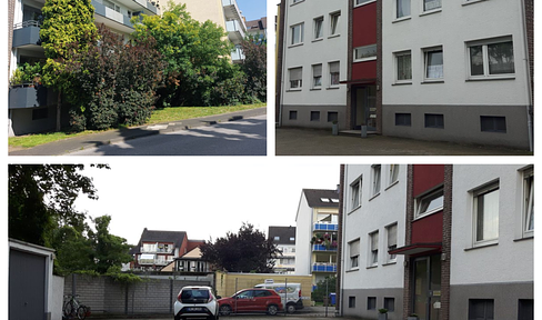 MFH Ratingen Mitte, 14 Wohnungen 790 qm Wfl., 6 Garagen, 3 Stellplätze