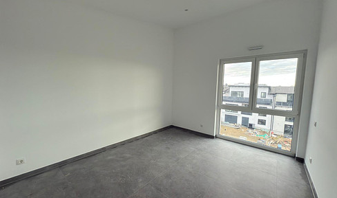 First-class 3-room penthouse in a new building in Offenbach-Bieber