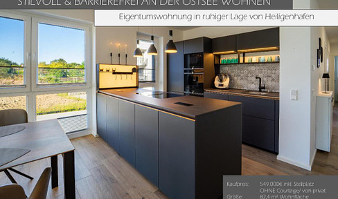 STYLISH & BARRIER-FREE LIVING ON THE BALTIC SEA