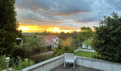 Sonnenschauspiel im Ampertal