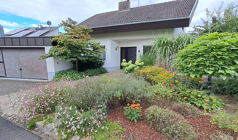 House close to the city in the countryside