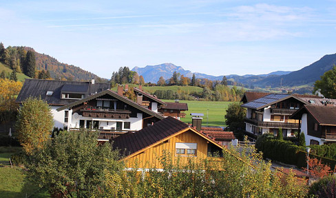 Traumhafte Wohnung in Oberstdorf mit herrlichem Blick für Eigennutzung oder Ferienvermietung