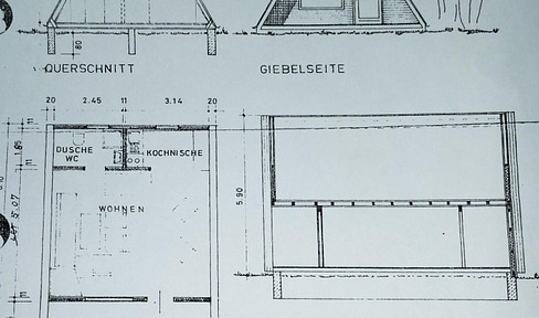 Nurdachhaus / Grundstück im Märchenwald