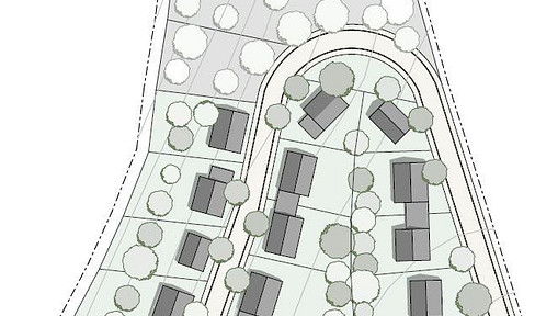 9 building plots in a great location (not developed)