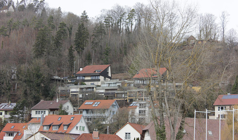 Horb, Panoramastraße - 3 room apartment, balcony - magnificent view over the city center of Horb