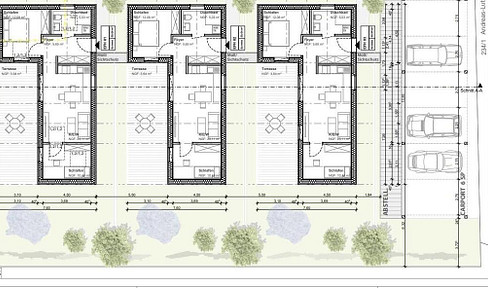 Neubau von minimalistischen & nachhaltigen Holzhäusern inkl. Grundstück, Carport & Terrasse