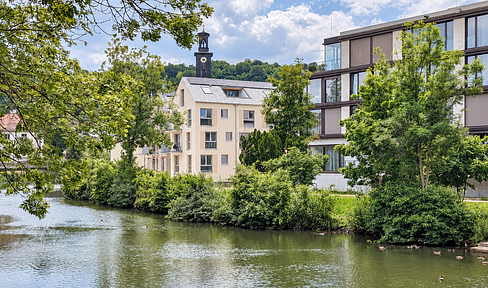 Neubau! Sonnige 2-Zimmer-Wohnung mit Einbauküche und Balkon