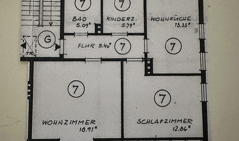 2.5 room apartment in Ronnenberg/Empelde