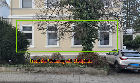 3 Zi. Eigentumswohnung Bünde Zentrumslage 93qm mit Garten, EBK, Terrasse, Stellplatz Maklerfrei