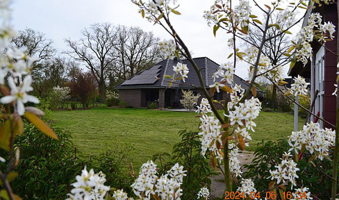 Angled hip roof bungalow (2018) in Martfeld-OT