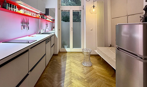 Architect's apartment in an old town house