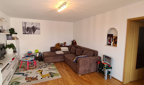 3.5-room apartment with balcony/furnishings/basement in MM, available from 1.9.25