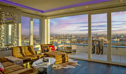 The ULTIMATE penthouse - living in the sky above Schwabing - FREE OF PROVISION