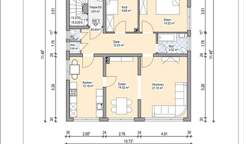 4-Zimmer Wohnung in zentraler Lage von Bendorf