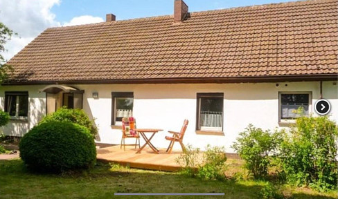 House by the lake on the island of Usedom