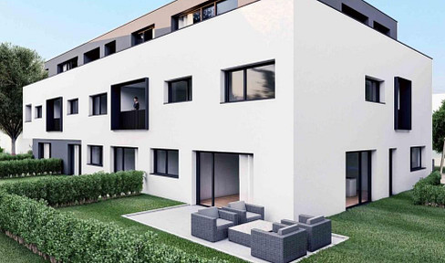 Moderne 3-Zimmer-Wohnung mit Garten