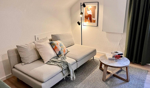 Furnished 1-room apartment in a top location on the Lichtwiese for your employees