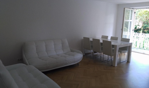 Limited rental period until 30.06.2025. 3-room apartment with upscale furnishings in Solln. Prime location.