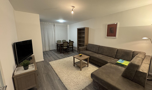 Modern möblierte 2-Zimmer-Wohnung mit Balkon - Erstbezug nach Sanierung