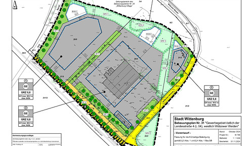 Gewerbe-Grundstücke im B-Plan 31 , 19243 Wittenburg zu verkaufen