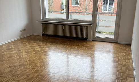 Büderich - schöne 3 Zimmerwohnung mit Balkon in guter Lage