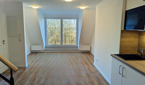 Top floor maisonette apartment 44 sqm at Tilsiter Platz in Kiel-Ellerbek