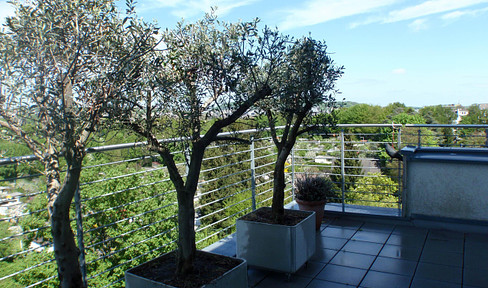 Penthouse apartment with a wonderful view over Aachen