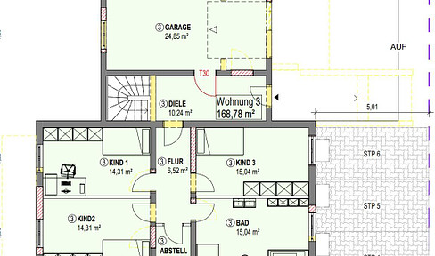 Das Haus im Haus - große 6-Zimmer-Wohnung über 2 Etagen