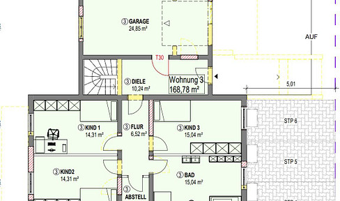 The house within a house - large 6-room apartment over 2 floors