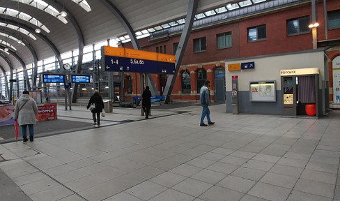 Kiel Hbf | 1 A Lage - 2 Stand- / Aktionsflächen, je 9m²