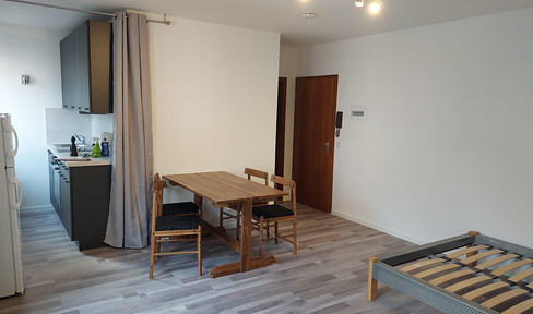 Schicke 1-Zimmer Wohnung, Gießen Innenstadt, voll möbliert, renoviert, 30qm, gerne an Pärchen