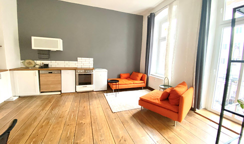 3-room apartment in Prenzlauer Berg, furnished (incl. utilities)