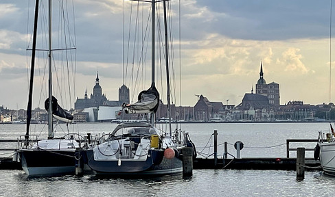 First occupancy in Altefähr - Exclusive 3 room apartment with harbor view - Island of Rügen - Rent or buy?