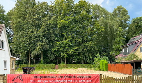 Ahrensburg: 355 sqm building plot in prime residential area directly from the owner