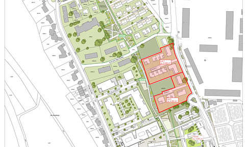 Vielseitige und attraktive Projektflächen an der Friedhofstraße zur Vermarktung