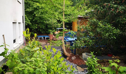 Cozy 2-room garden floor apartment with conservatory