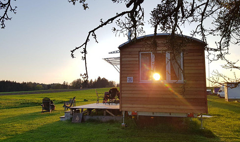 Tiny house circus wagon style, dream wagon, fully ecological, as good as new, commission-free!!!expandable