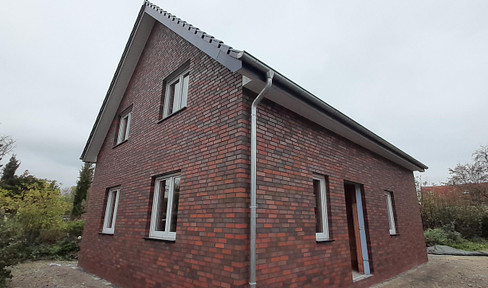 New build detached house in Ennigerloh, extended shell construction