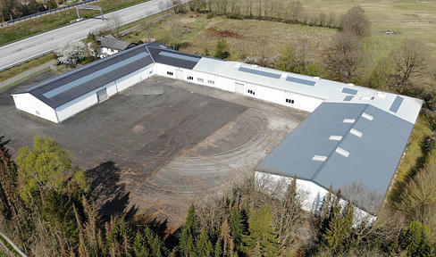 Commercial halls 100-614 m² in Nützen / Kaltenkirchen near HH on the A 7 for rent