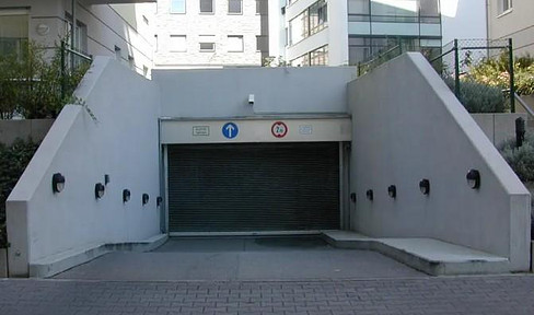 Underground parking lot in Bockenheim