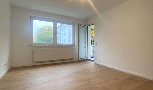 Moderne und renovierte 2-Zimmer-Wohnung mit Balkon