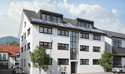 Neubau-Standard 3-Zi.-ETW 83m² mit Balkon in Friesenheim - lukrative Förderung möglich!!