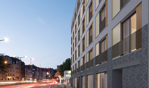 Erstbezug 1-Zi Apartment top Ausstattung + EBK, Nähe U-Bahn Maximilianstraße