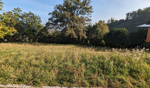 974m² Grundstück am Südhang