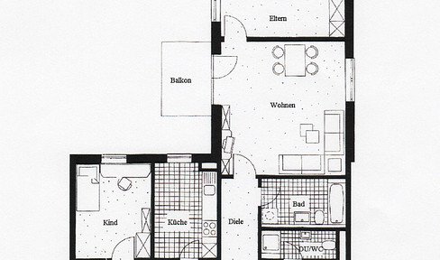 3-room apartment used by the owner available in Q2 2025