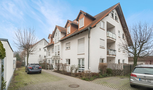 Inviting 4-room apartment with terrace and small garden in Mainz-Ebersheim