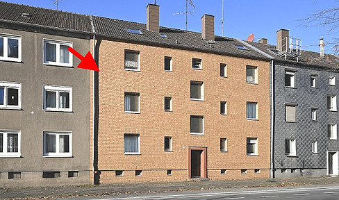 Top investment! Well-kept multi-family house basement garages Bochum Hamme prov.frei for sale.