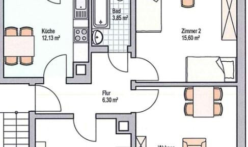 Vermietete 3-Zimmerwhg. in der Gartenstadt/ Zay im stilvollen-historischen Altbau - Zentrumsnah