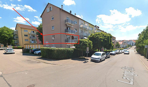 3 room condominium in central downtown Böblingen (leasehold)